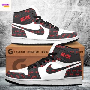 AC DC Rock Music 2025 Air Jordan 1 High Top