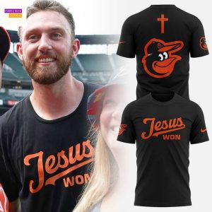 Baltimore Orioles – Jesus Won 3D T-Shirt