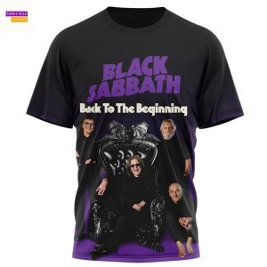 Black Sabbath Back To The Beginning 3D T-Shirt