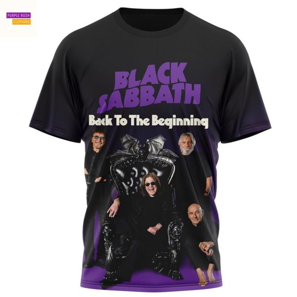 Black Sabbath Back To The Beginning 3D T-Shirt