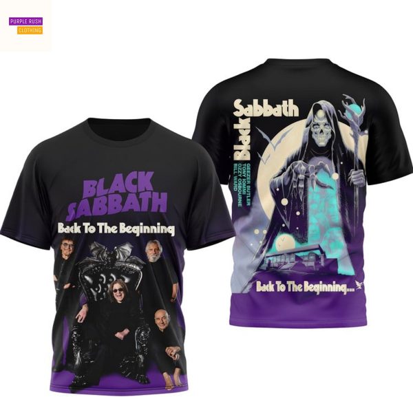 Black Sabbath Back To The Beginning 3D T-Shirt