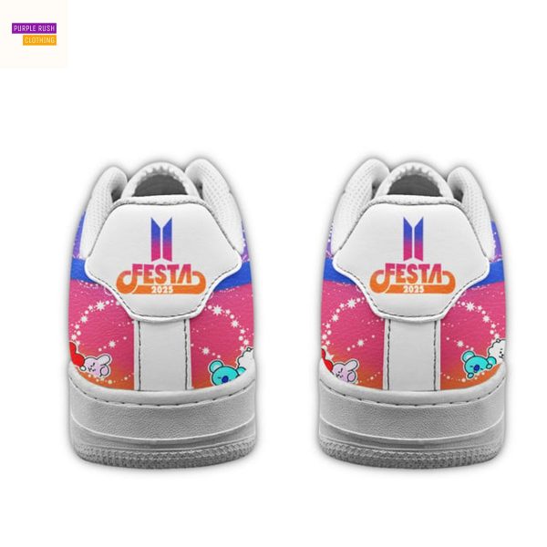 BTS We Are Back We Purple You Festa 2025 Air Force 1