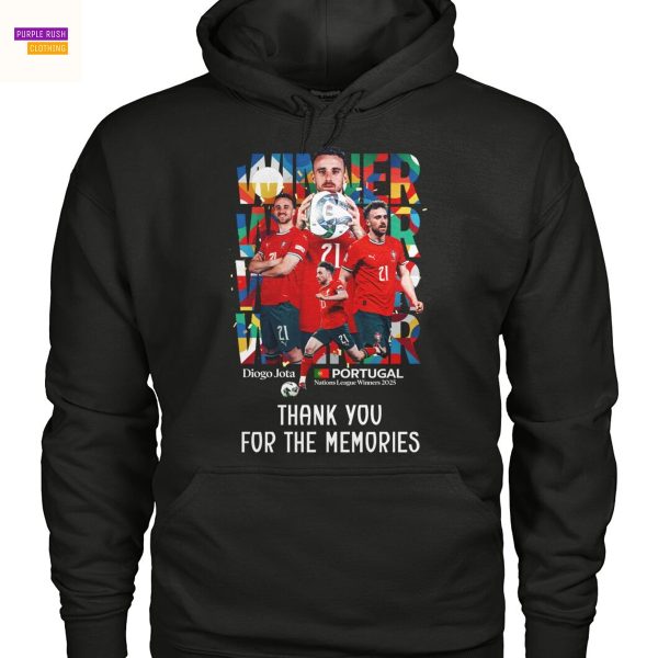 Diogo Jota Portugal National League Winners 2025 Thank You For The Memories Unisex T-Shirt