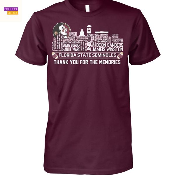 Florida State Seminoles Thank You For The Memories Unisex T-Shirt