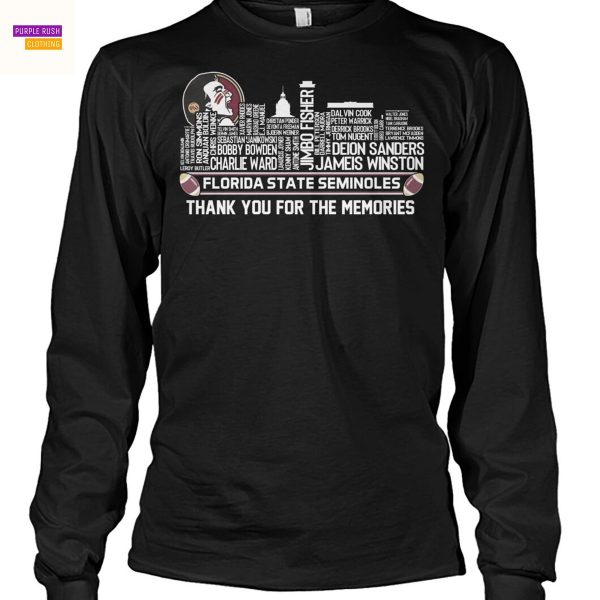 Florida State Seminoles Thank You For The Memories Unisex T-Shirt