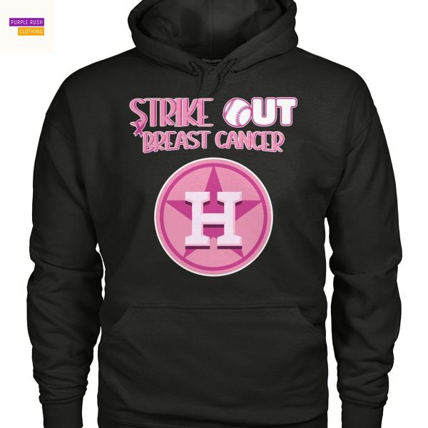 Houston Astros Strike Out Breast Cancer Unisex T-Shirt