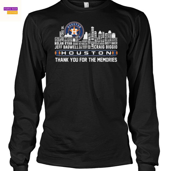 Houston Astros Thank You For The Memories Unisex T-Shirt