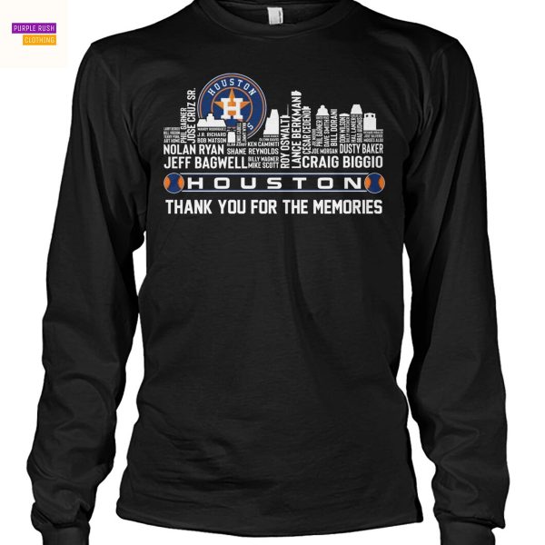 Houston Astros Thank You For The Memories Unisex T-Shirt