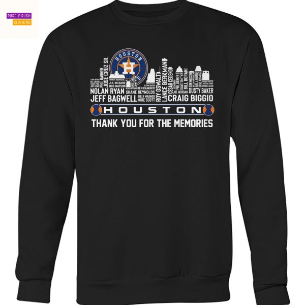 Houston Astros Thank You For The Memories Unisex T-Shirt
