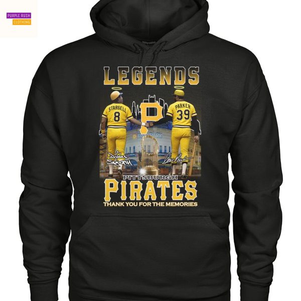 Legends Pittsburgh Pirates Signature Thank You For The Memories Unisex T-Shirt
