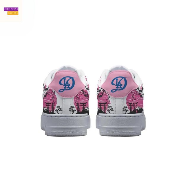 Los Angeles Dodgers Cherry Blossom Japanese Limited Edition Air Force 1