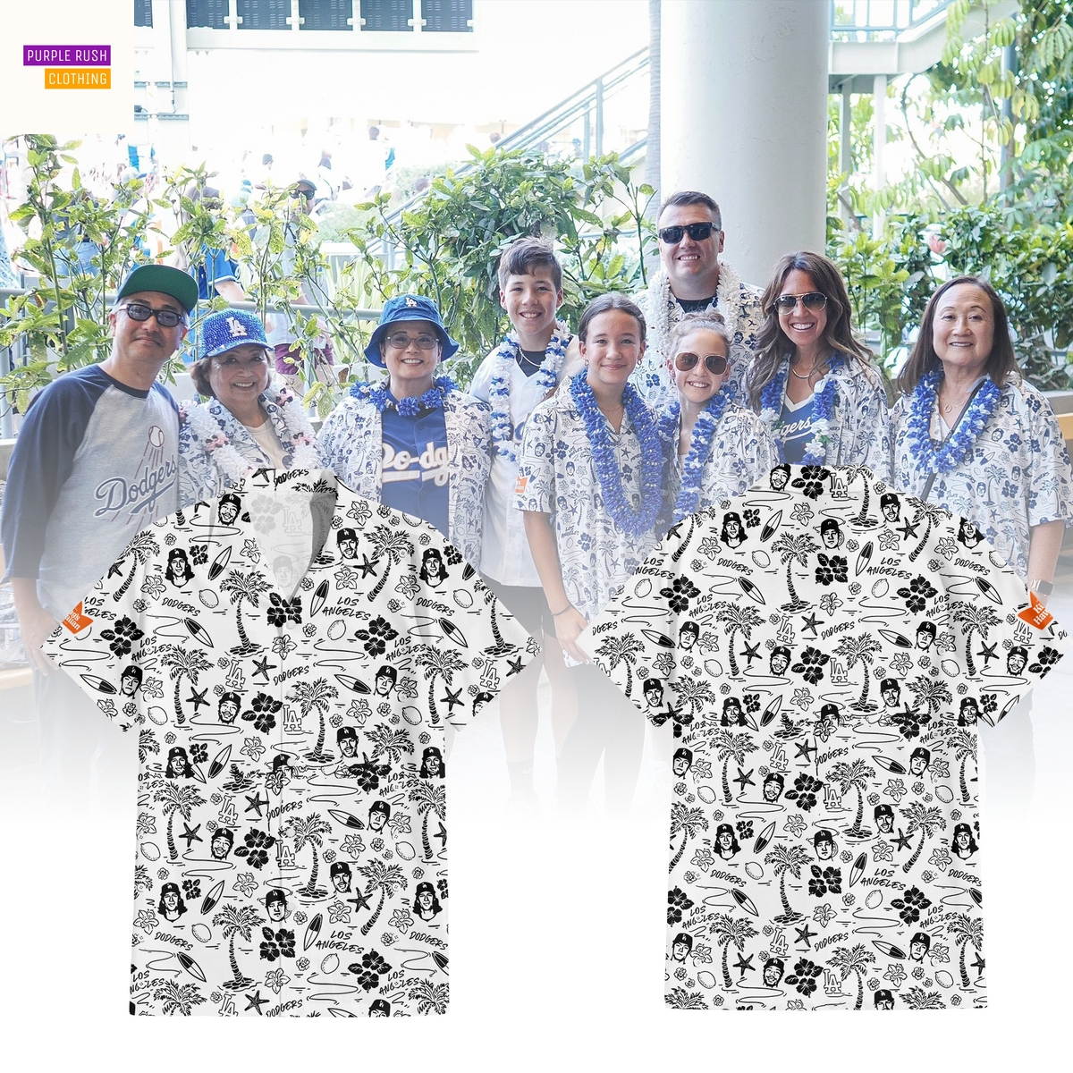 Los Angeles Dodgers King Hawaiian Shirt Los Angeles Dodgers King Hawaiian Shirt