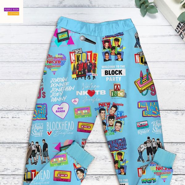 New Kids On The Block I ll Be Loving You Forever Pajamas Set
