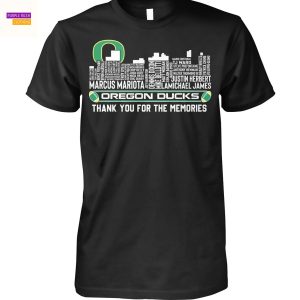 Oregon Duck Thank You For The Memories Unisex T-Shirt