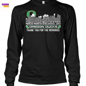 Oregon Duck Thank You For The Memories Unisex T-Shirt