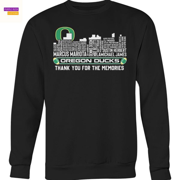 Oregon Duck Thank You For The Memories Unisex T-Shirt