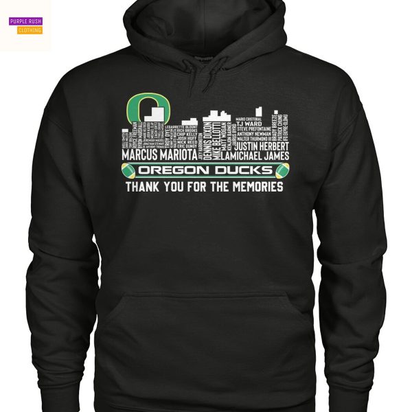 Oregon Duck Thank You For The Memories Unisex T-Shirt