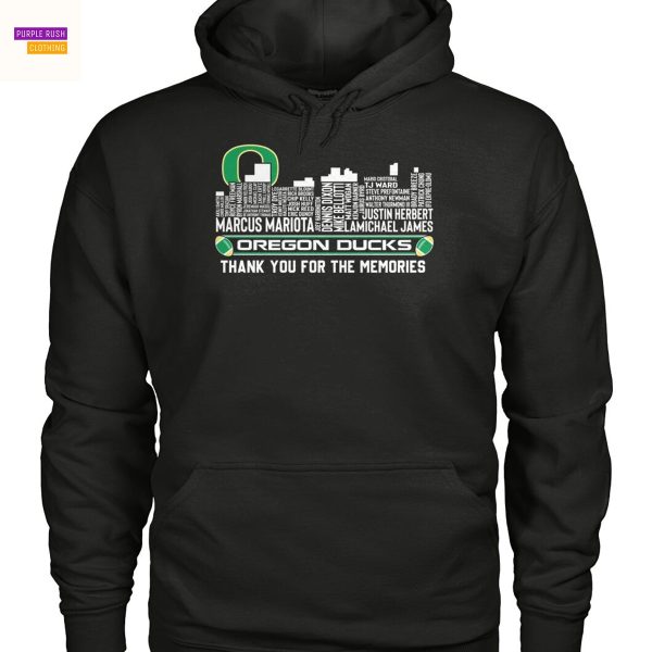 Oregon Ducks Thank You For The Memories Unisex T-Shirt
