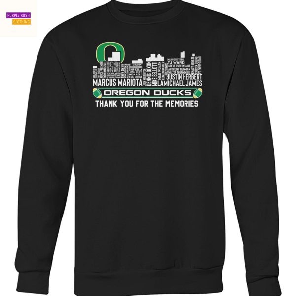 Oregon Ducks Thank You For The Memories Unisex T-Shirt
