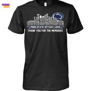 Penn State Nittany Lions Thank You For The Memories Unisex T-Shirt