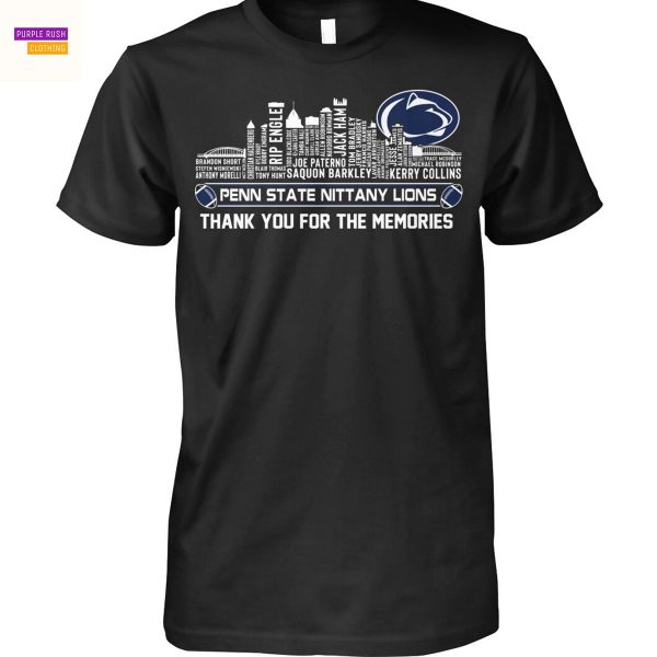 Penn State Nittany Lions Thank You For The Memories Unisex T-Shirt