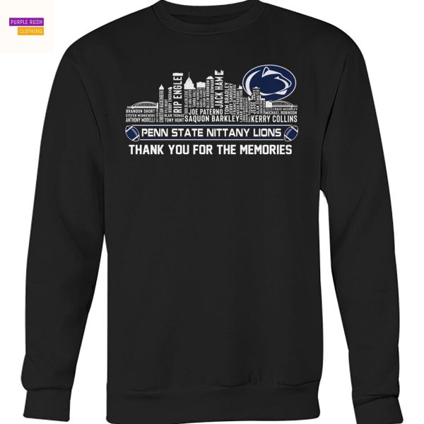 Penn State Nittany Lions Thank You For The Memories Unisex T-Shirt