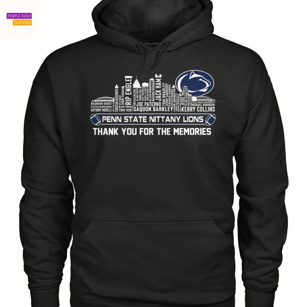 Penn State Nittany Lions Thank You For The Memories Unisex T-Shirt
