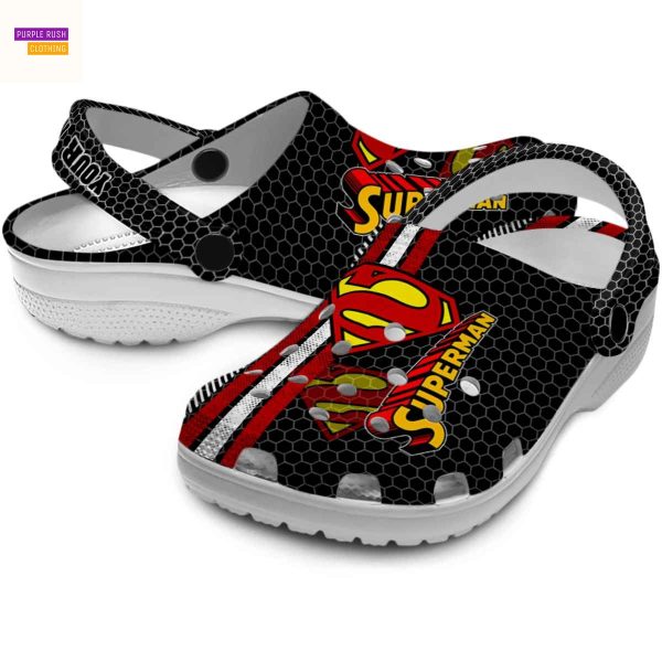 Personalized Superman Crocs