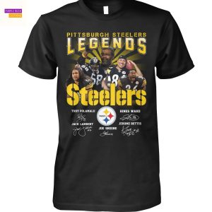 Pittsburgh Steelers Legend Signature 2025 Unisex T-Shirt
