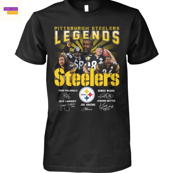 Pittsburgh Steelers Legend Signature 2025 Unisex T-Shirt