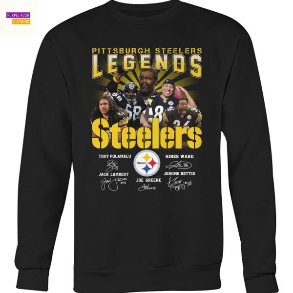 Pittsburgh Steelers Legend Signature 2025 Unisex T-Shirt