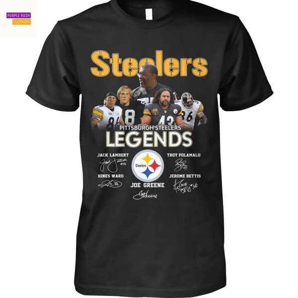 Pittsburgh Steelers Legends Signature Unisex T-Shirt