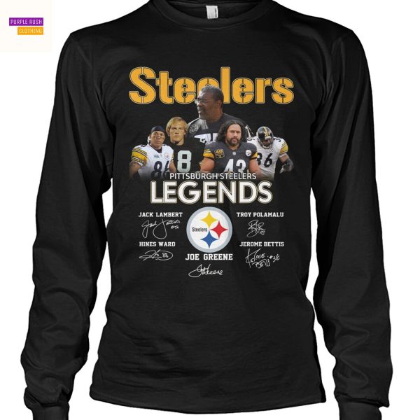 Pittsburgh Steelers Legends Signature Unisex T-Shirt