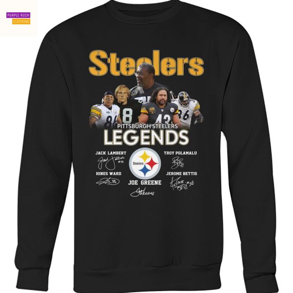 Pittsburgh Steelers Legends Signature Unisex T-Shirt