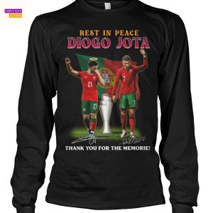 Rest In Peace Diogo Jota – CR7 Signature Thank You For The Memories Unisex T-Shirt