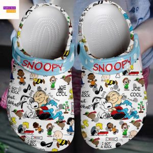 Snoopy Peanuts Joe Cool Crocs