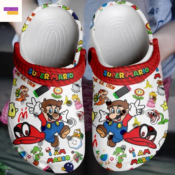 Super Mario I Am Maryo Crocs