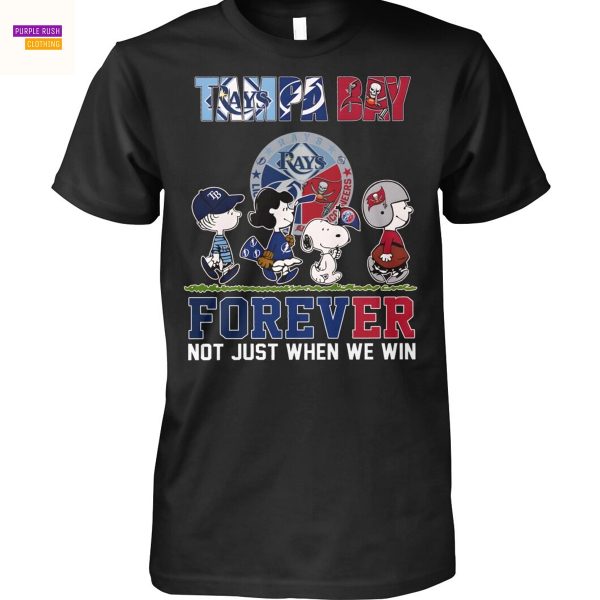 Tampa Bay Rays x Tampa Bay Lightning x Tampa Bay Buccaneers Unisex T-Shirt