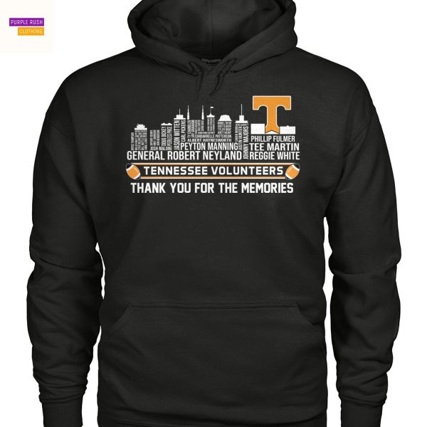Tennessee Volunteers Thank You For The Memories Unisex T-Shirt