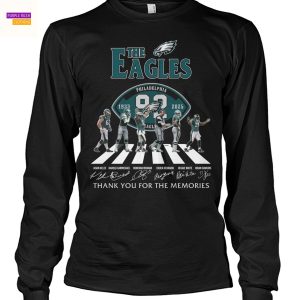 The Philadelphia Eagles 1933-2025 Signature Thank You For The Memories Unisex T-Shirt