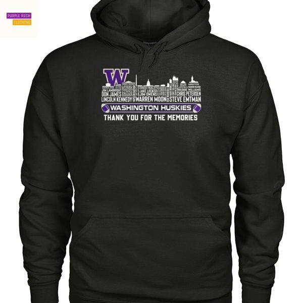 Washington Huskies Thank You For The Memories Unisex T-Shirt